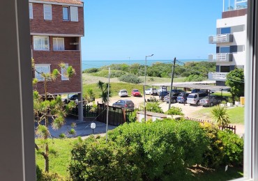 DEPARTAMENTO EN ALQUILER TEMPORARIO EN PINAMAR  P/6 PERSONAS VISTA AL MAR CON CON COCHERA CUBIERTA
