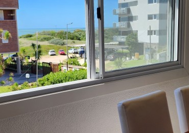 DEPARTAMENTO EN VENTA EN PINAMAR 4 AMBIENTES VISTA AL MAR CON CON COCHERA CUBIERTA